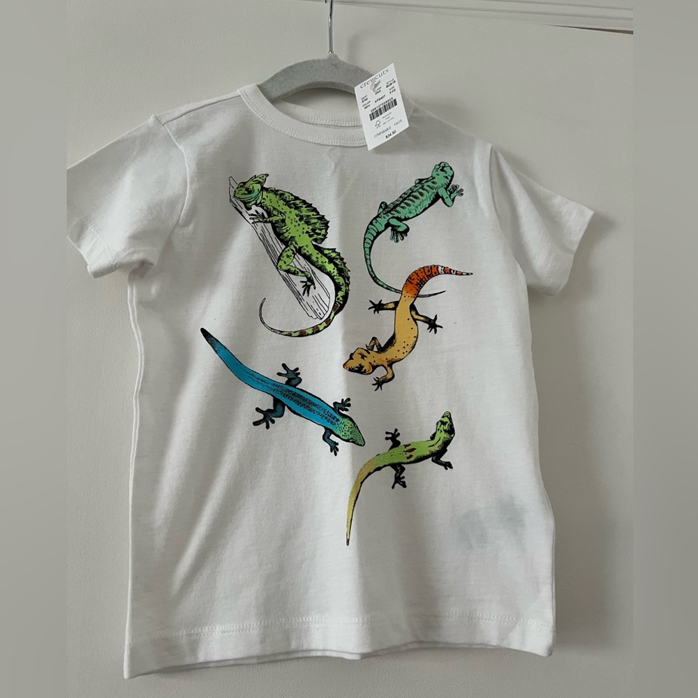 JCrew Factory Boys’ Graphic Tee XXS (2-3) size 100% cotton